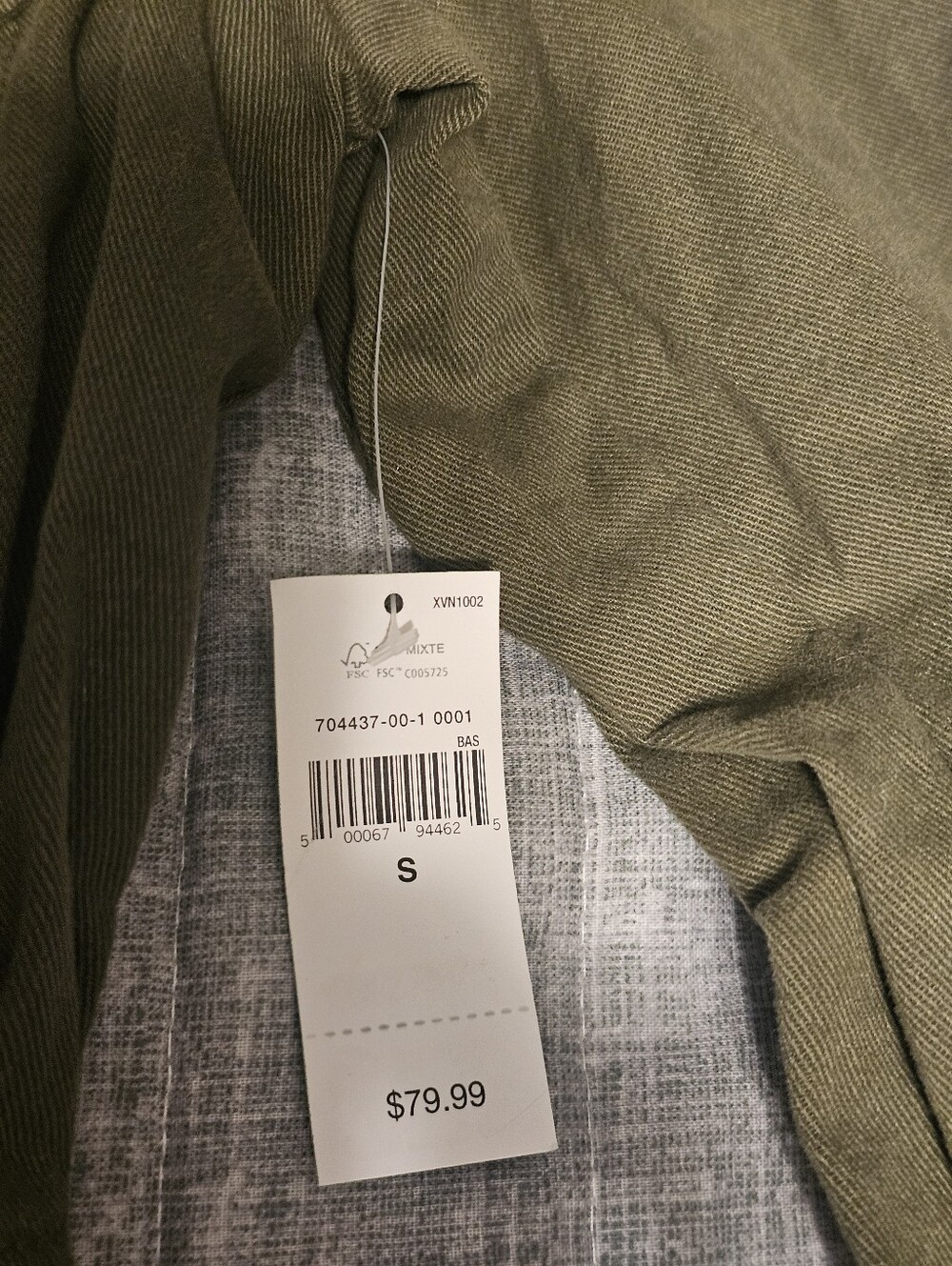 GAP Olive Green Women's Utility Jacket Small - Picture 4 of 5